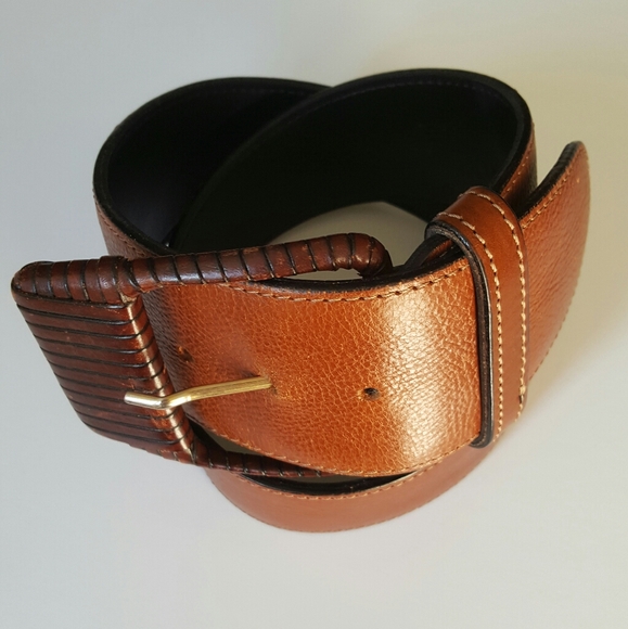 Axcess Leather Belt made in Italy - Picture 6 of 12